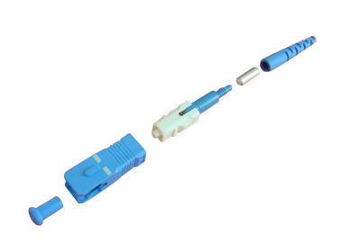 Blau/Grün, das Optikstecker 3.0mm Sc für Kommunikation aus optischen Fasern unterbringt