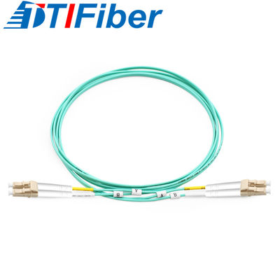 OM3 Art Faser-Flecken-Kabel des Faser-Optikverbindungskabel-Duplex-2.0mm
