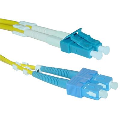 LSZH-Simplexfaser-Optikverbindungskabel-Singlemode Faser Jumper Cables