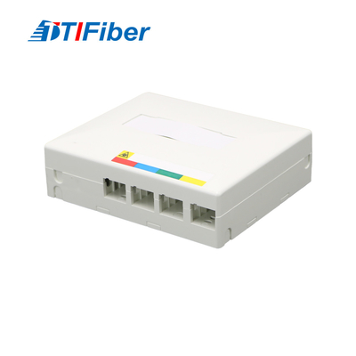 4 Port-Mini Fiber Optical Terminal Rosette Kasten für FTTH