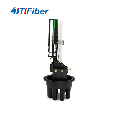 FTTH-Hauben-Faser-Optikspleiß-Schließung 3in 3out mit SC-/APCadapter