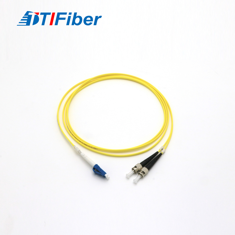 LC/UPC-ST/UPC Singlemode SX DX G652D LSZH Faser-Optikverbindungskabel 0.9mm/3.0mm