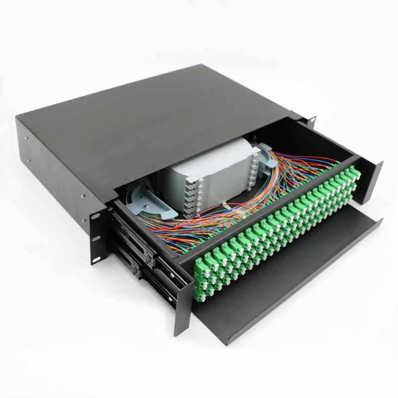 Kerne der Sc-/Fc/St/Lcgestell-Berg-Beendigungs-Kasten-Faser-Optikschalttafel-12-24