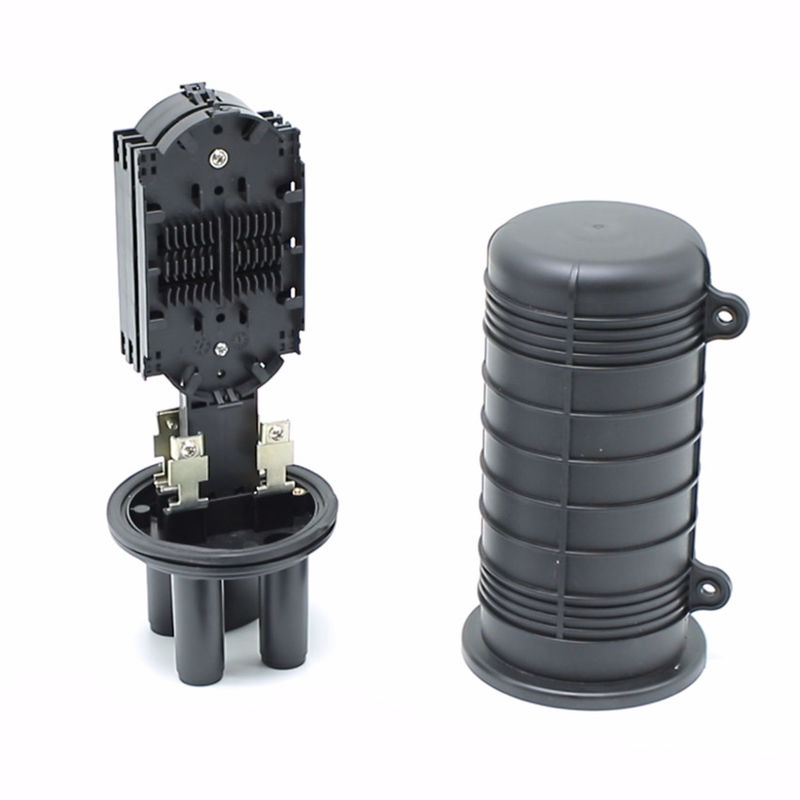 Schwarze Faser Splice Schließung